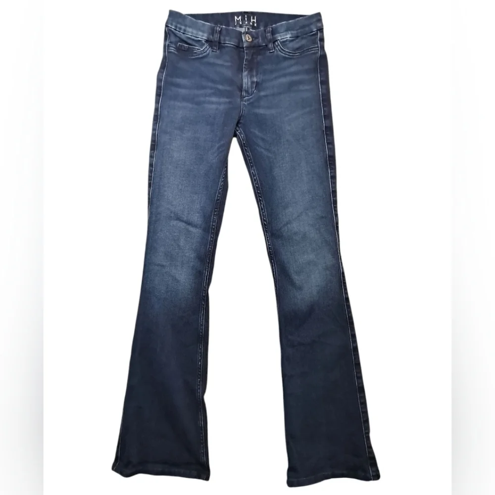 Anthropologie MiH The Skinny Marrakesh Mid Rise Kick Flare Jeans Size 25